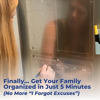 The Magnetic Planning System That Ends Family Chaos in Just 5 Minutes