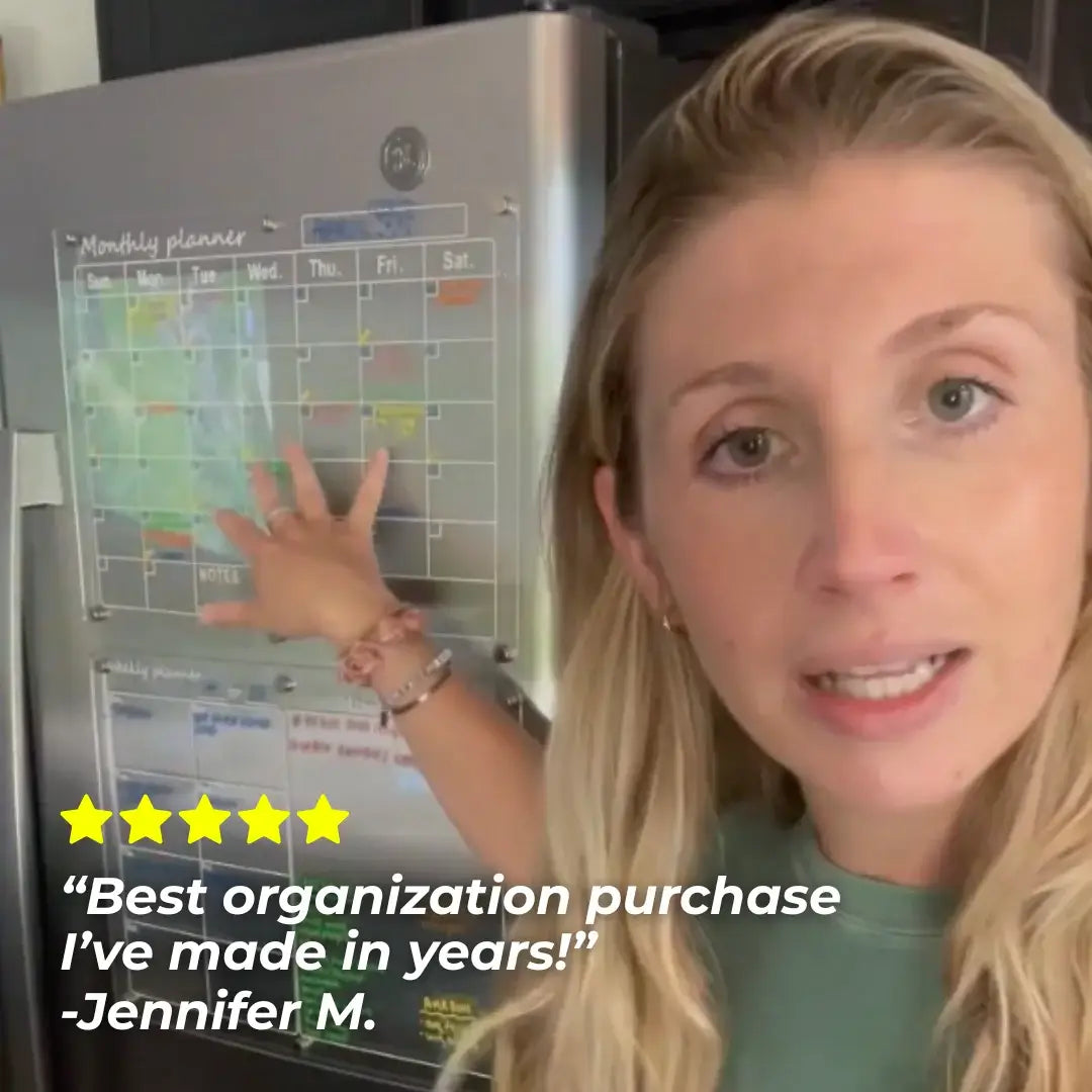 The Magnetic Planning System That Ends Family Chaos in Just 5 Minutes