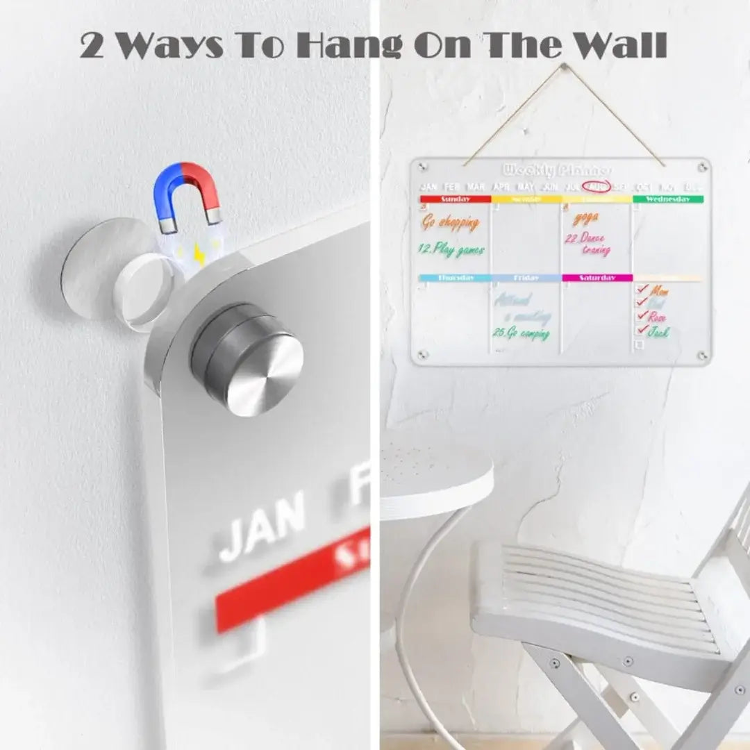 The Magnetic Planning System That Ends Family Chaos in Just 5 Minutes